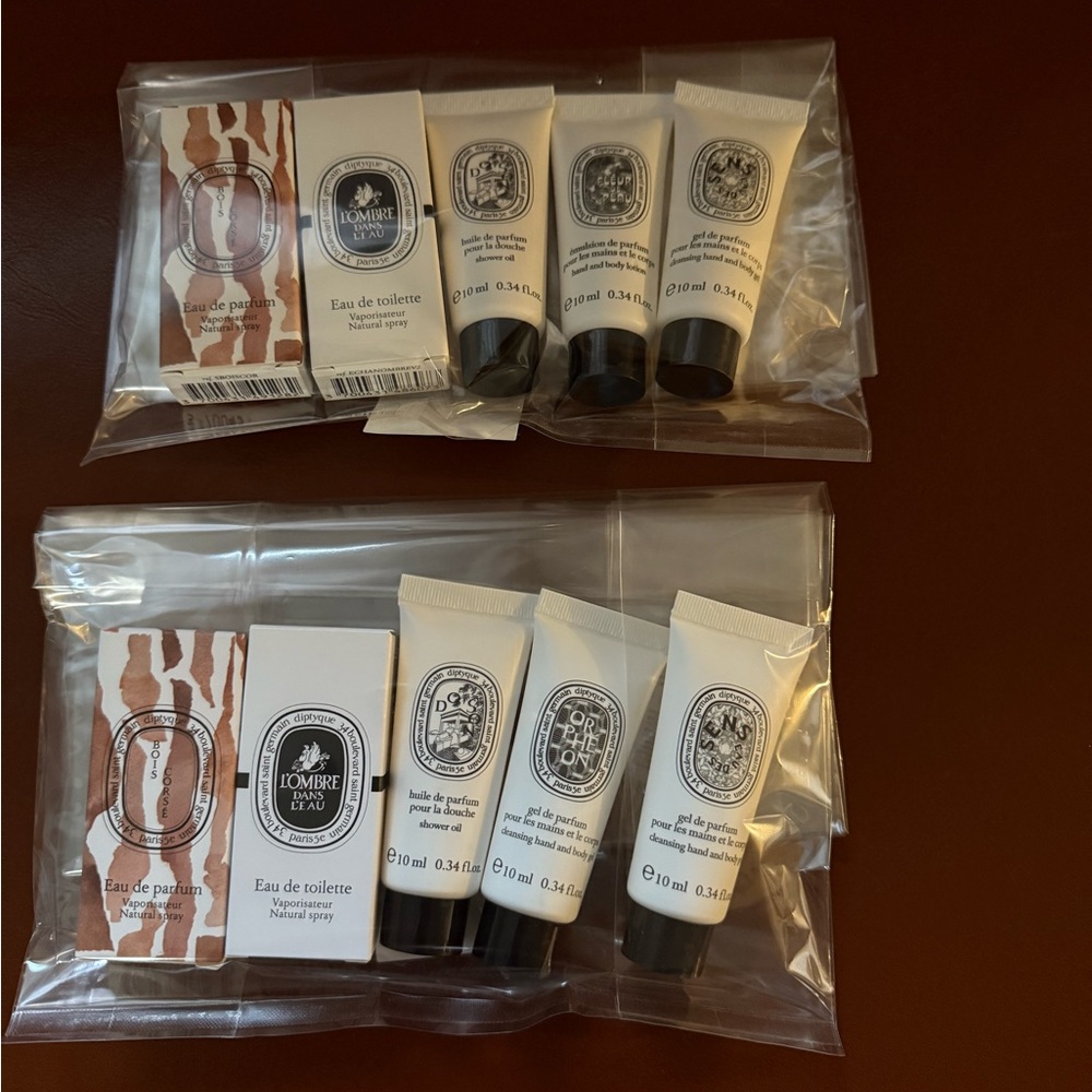 Diptyque Travel Fragrance and Lotion Sets